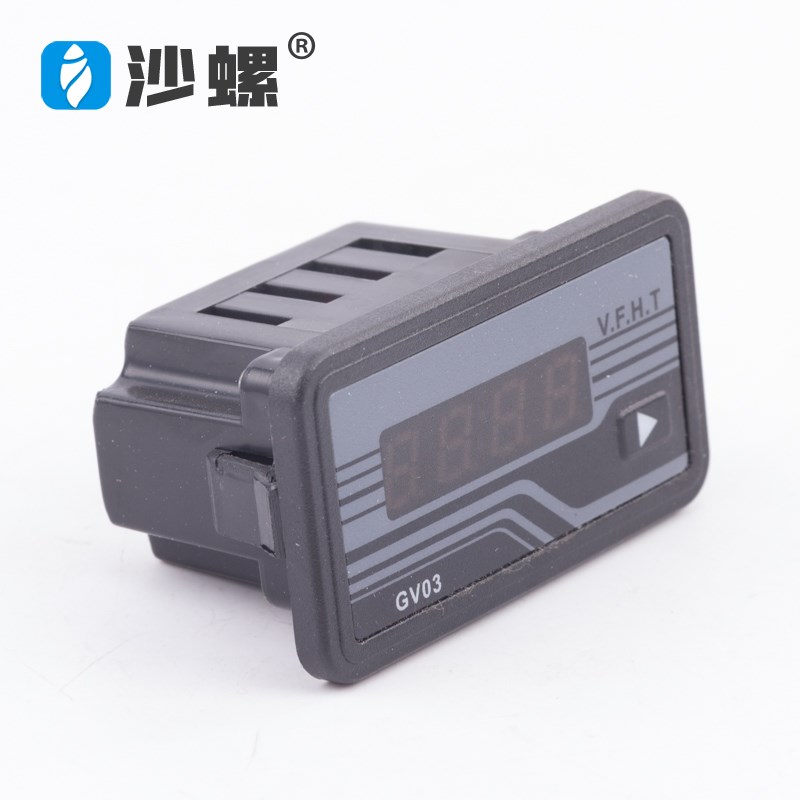 GV03数显器多功能发电机配件改装电压频率运行时间迷你表220V380V