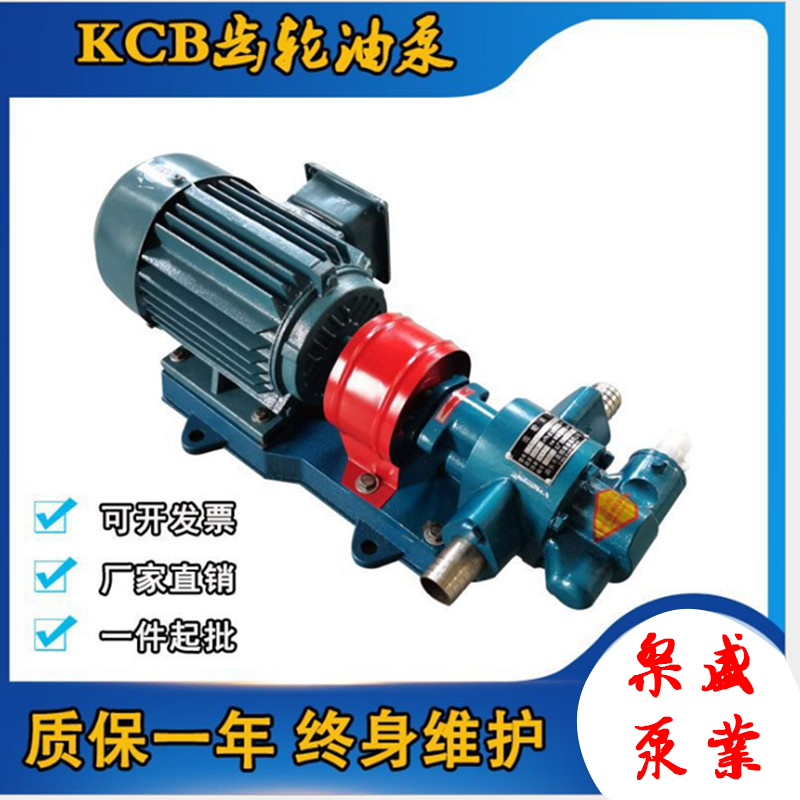 kcb油泵齿轮泵液压油泵小型高粘度齿轮泵 泵头大流量配件大全配件