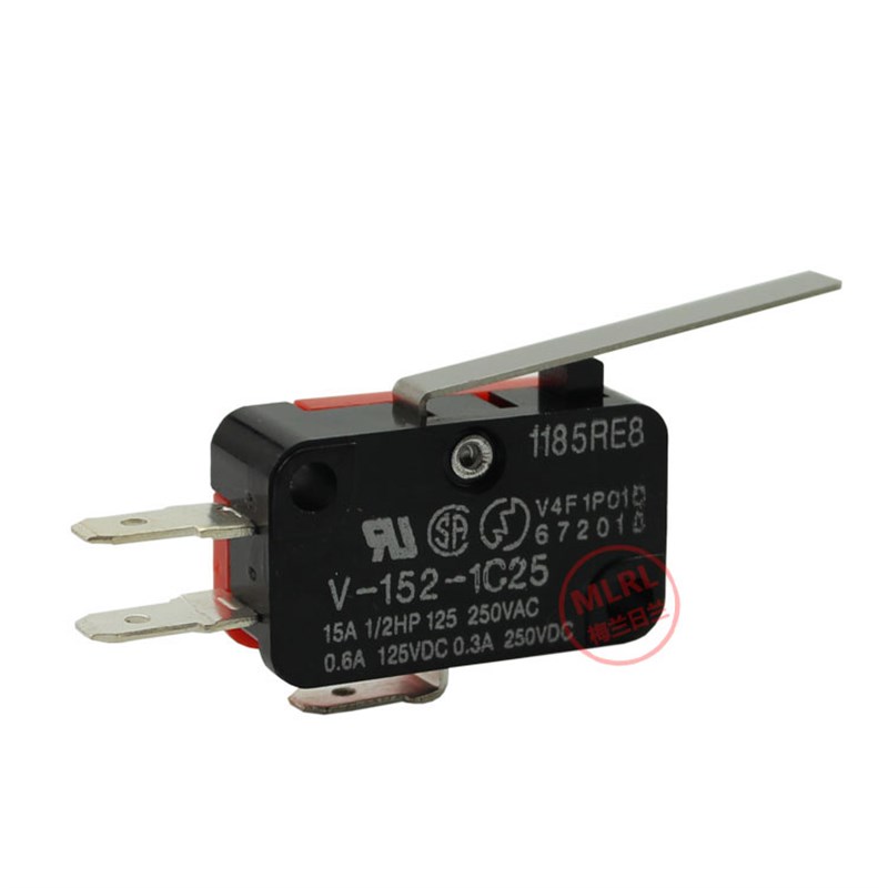小型行程限位微动开关V-15 V-152 V-153 V-155 V-156-1C25 银触点