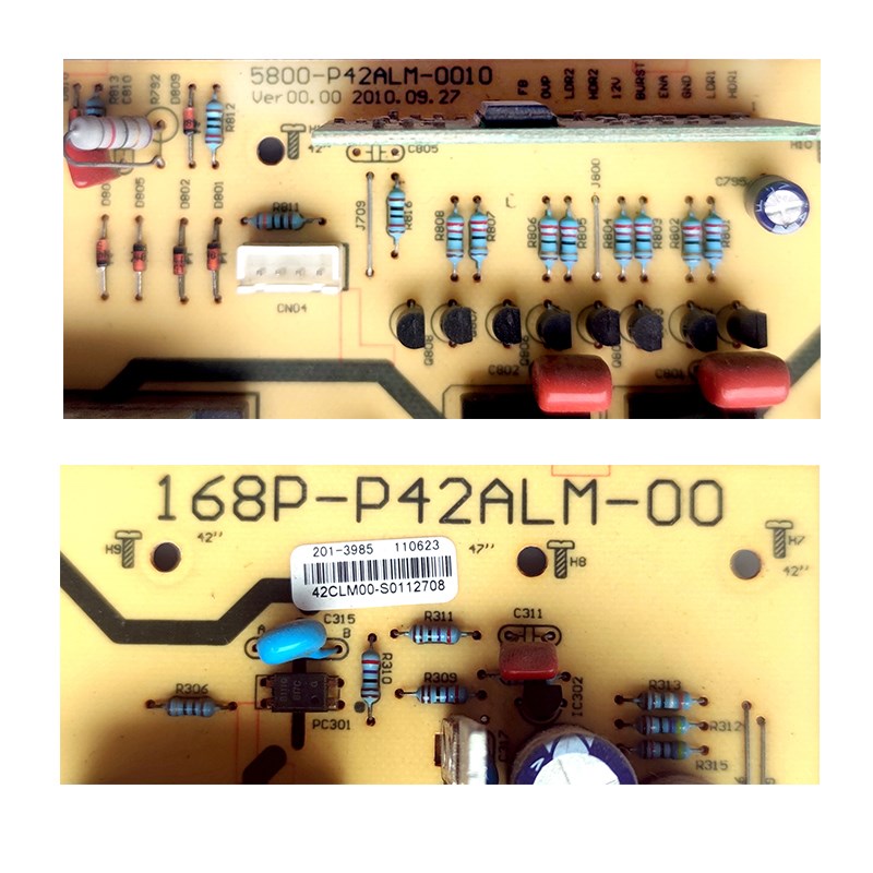 创维42K03HR/08RD42L0电源板168P-P42ALM-00 5800-P42ALM-0010/00