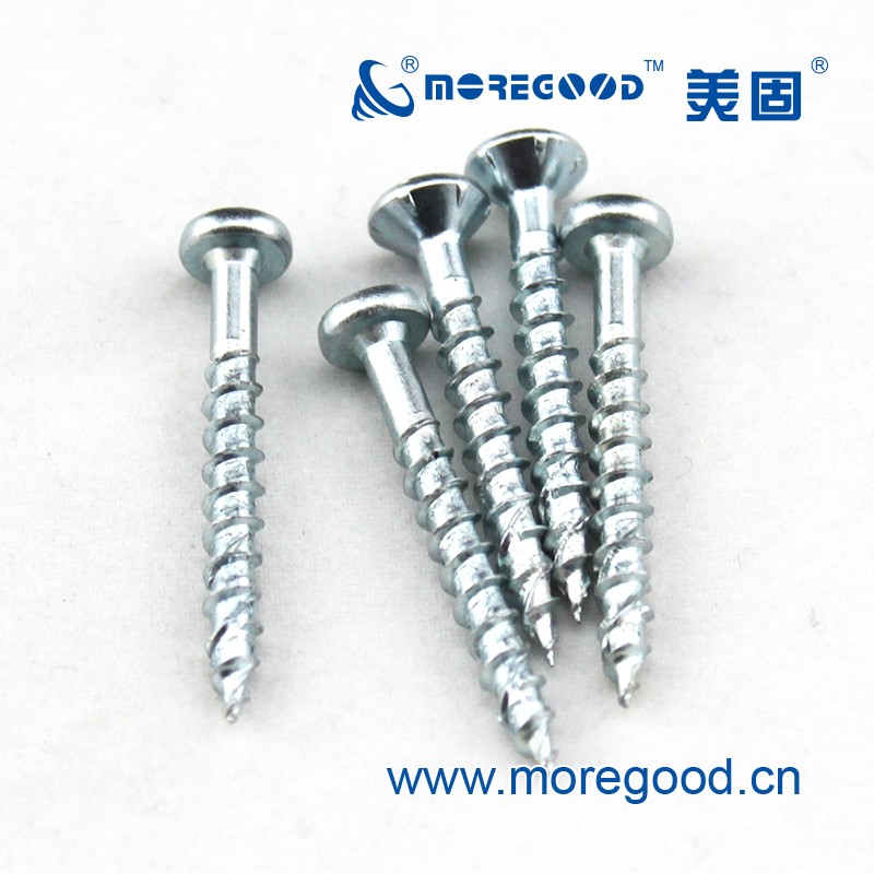 美固盒装沉头快攻木螺钉家具门窗生态板五金件卡扣安装自攻木螺丝