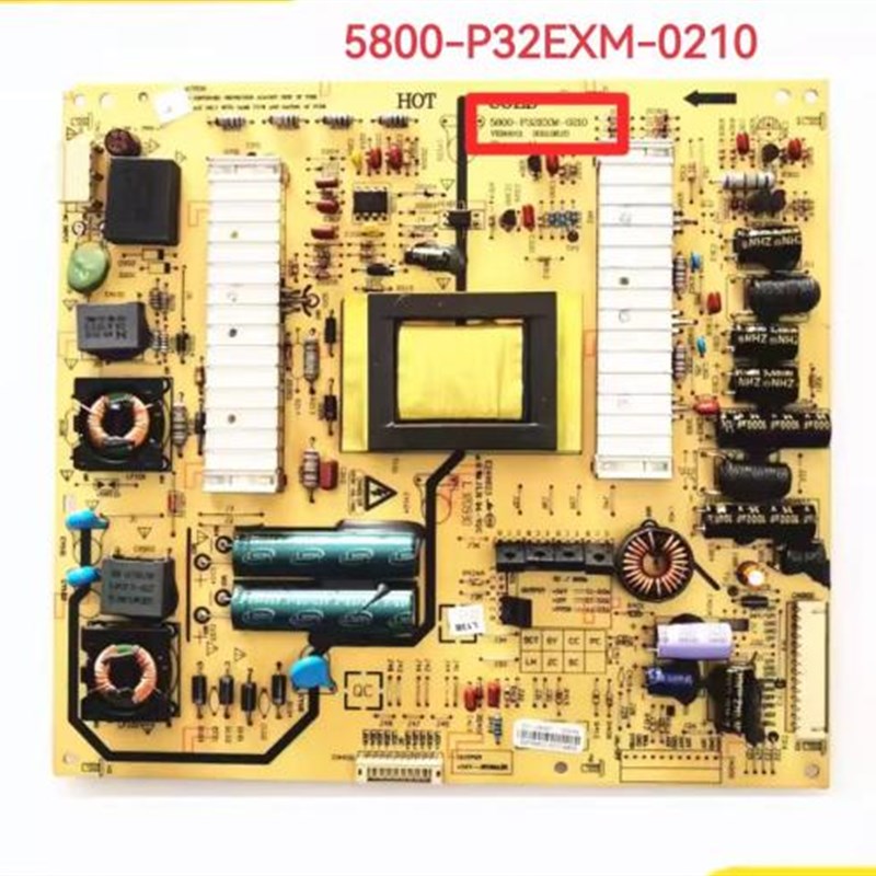 原装创维32E600A 32E5BHM 32E55HE 电源板5800-P32EXM-0210 0000