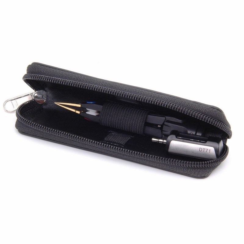 DT71智能镊子LCR数字电桥电阻电感电容元器件测试仪贴片夹万用表