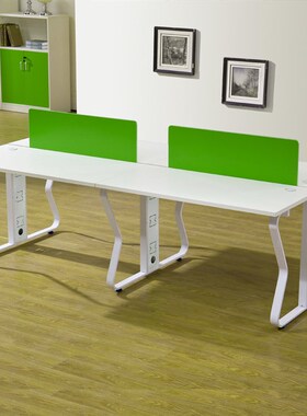 现代时尚办公家具职员办公桌员w工位屏风隔断双人4人6人位0803SL