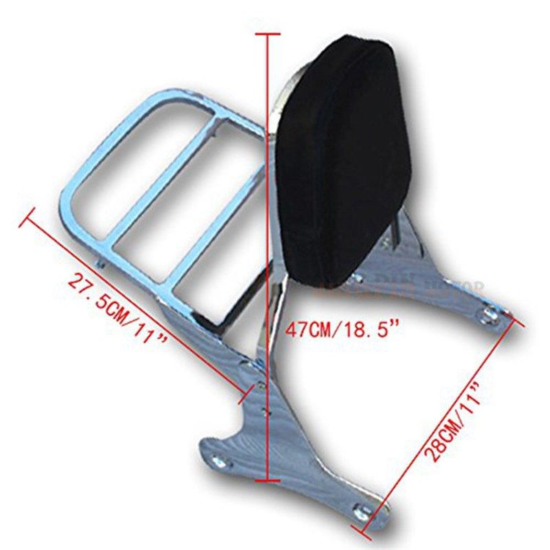适用本T Shadow VT400/7w50沙都400/750 97-03年 后靠背后货架,摩托车/装备/配件,摩托车导流罩,淘宝优惠券,粉丝福利购,淘宝优惠卷