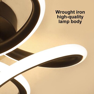 Smuxi LED Ceililng Lights For Living Room 16W Warm White Col