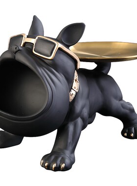 速发进门口玄关放钥匙收纳t摆件入户鞋柜置物托盘轻奢现代客厅狗