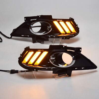 Car DRL Lamp LED Daytime Running Light with Yellow WTurning
