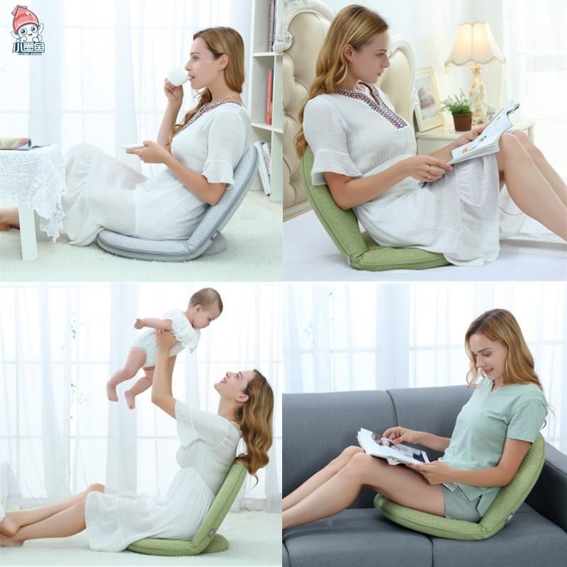 IL懒人沙发榻榻米卧室飘窗阳台地C板休闲单人座椅靠背椅椅子坐椅