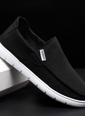Breathable Canvas Shoes Men Loafers 2020 Spring USummer Casu