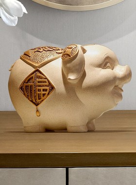 招色存钱202进中式储钱儿爱创意财猪金I罐3新款只不出新罐童可礼