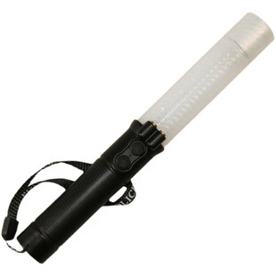 高档充电式多功能j道路交通指挥棒手持荧光棒红蓝闪Y烁电子哨功能