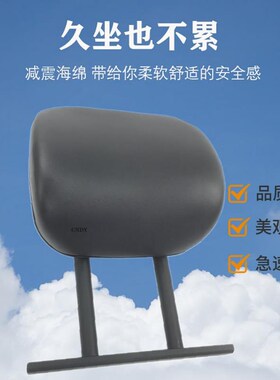 适用摩托车电动车巧格i plus后靠背改装通用UHR150九X妹后座可升