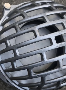 304不锈钢法f兰底阀H42W-PN6井盖316L抽水底阀DN50 65 80 100 125