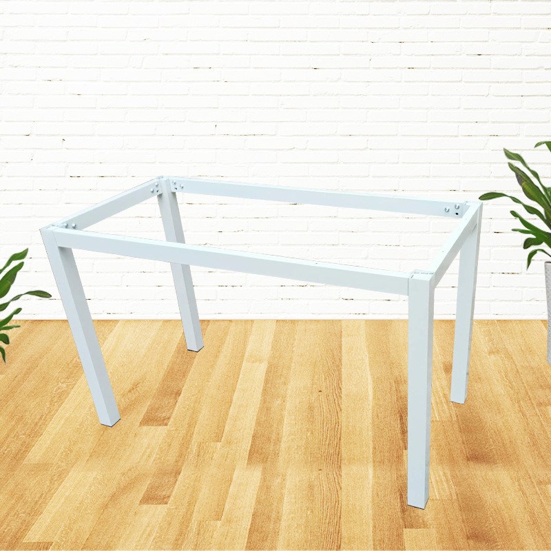 50方管脚办公桌铁架w会议桌脚经理桌腿钢架五金家具