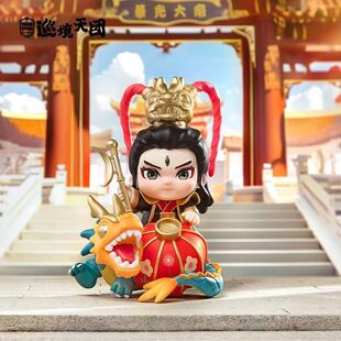 正版可指定公仔巡境天团福建游神盲盒手办潮玩非遗民俗创意摆件