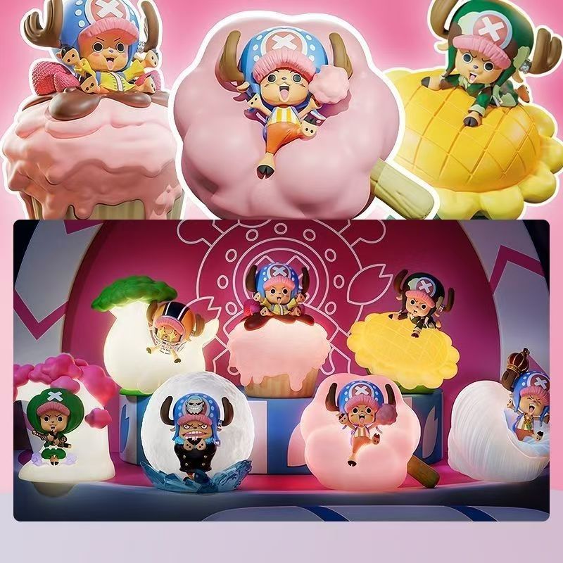 正版海贼王乔巴盲盒小夜灯摆件