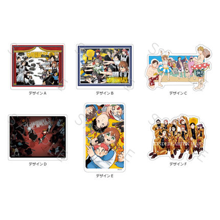 喵喵预订   幼儿园战争 原画 贴纸 第2弹 SYNC 周边