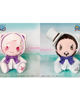 喵喵预订-海贼王 ONE PIECE 5档路飞&路奇 毛绒玩具 玩偶 tripo