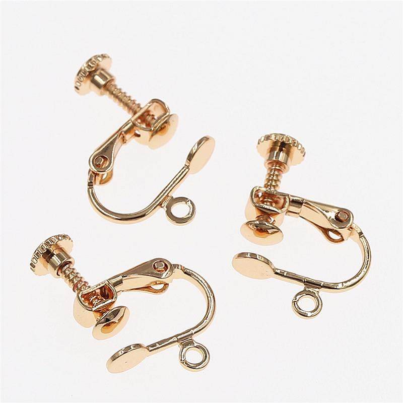 爆款饰品配件铜挂保色金耳夹无耳洞耳夹螺丝耳夹耳饰材料,饰品/流行首饰/时尚饰品新,其他DIY饰品配件,淘宝优惠券,粉丝福利购,淘宝优惠卷