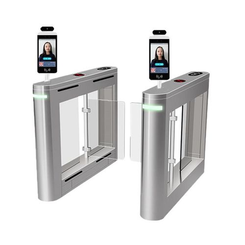 人脸识别圆柱一体机平面双目活体检测H门禁机闸机专用人脸一体机