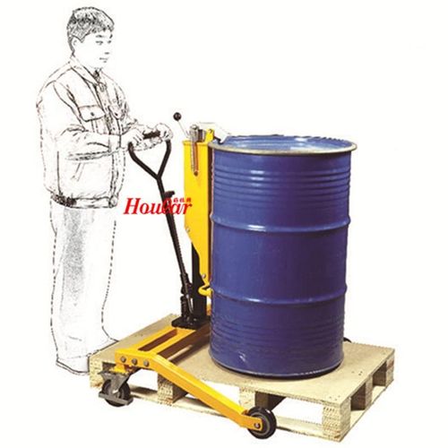 现货300KCA-A250G动液压桶搬车CC手A油-B3运0手推升高装卸货简易