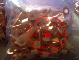 线鼻子 200A 电缆接头 线耳U头 包 铜开口接线端子 100祇