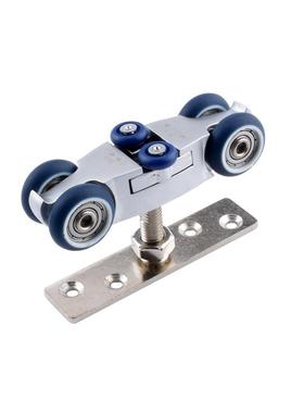 MONZ 木移门折叠推拉门滑轮吊轮五金配件万向旋转轮吊Z滑吊门轨道