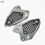 23年改F装 铝合金后脚踏翅保护板摩托车配件 适用川崎Z900