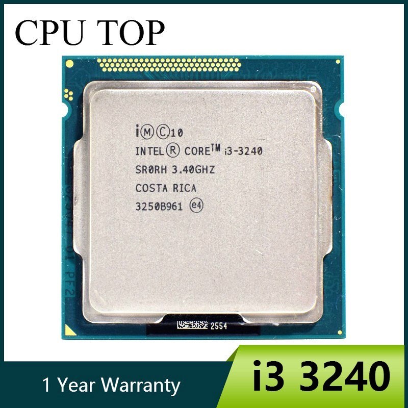 i3324d0双核3.4GHz LGA 1155 3MB高速缓存CP处理器