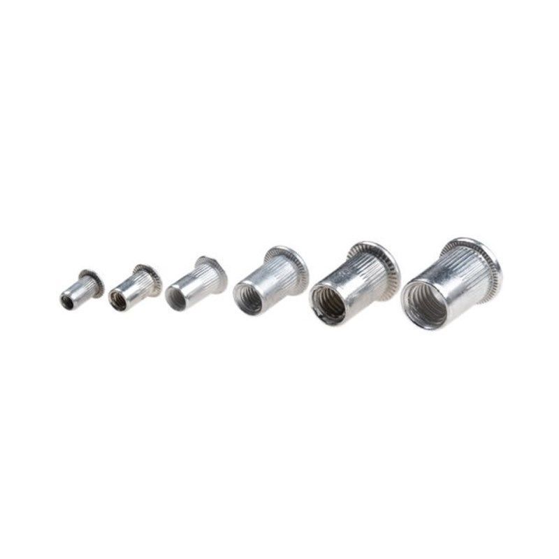 190pcs M3 M4 M5 M6 M8 M10 Rivet Nuts Aluminum ASlloy Rivnut