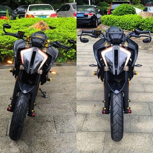 适用春风800NiK改装 件定风翼大翅膀油箱侧板NK800配件导流罩扰流