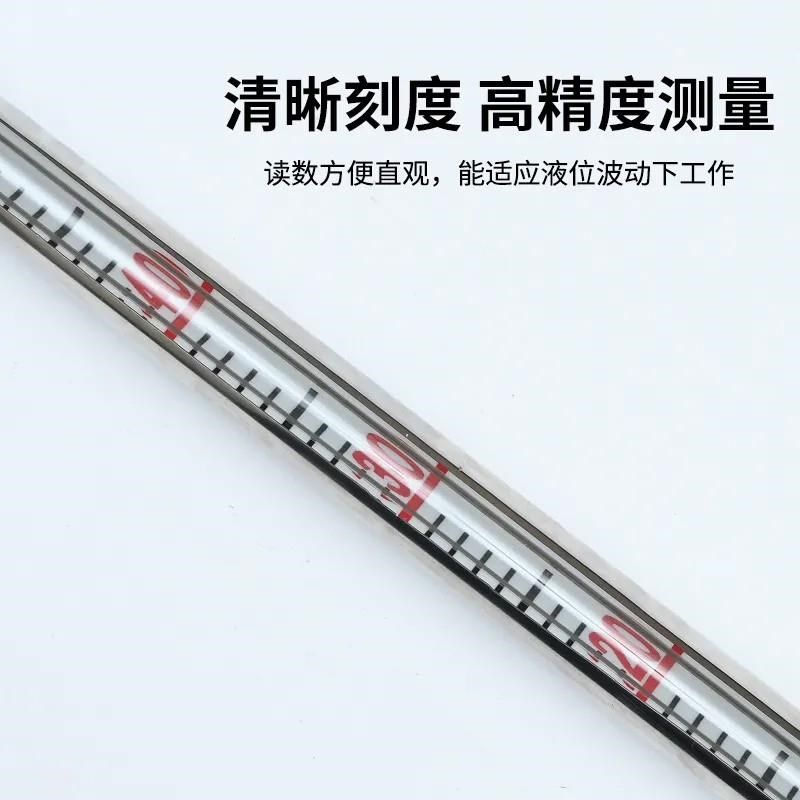 水箱锅炉液位计法兰考克螺纹不锈E钢刻度消防玻璃管水箱水位计
