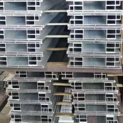 铝型材开模定制异形工业材挤压厂铝合金H配件CNC精加工氧化喷涂黑