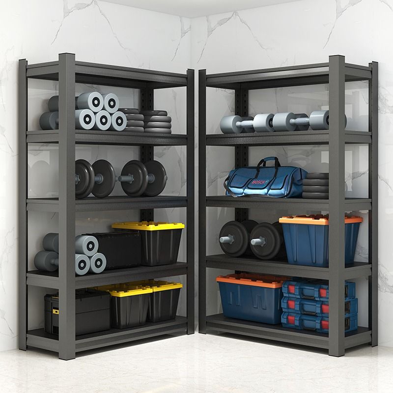 货架厨房置物架加厚家用阳台储藏室多层落地收纳架仓库超市展示架