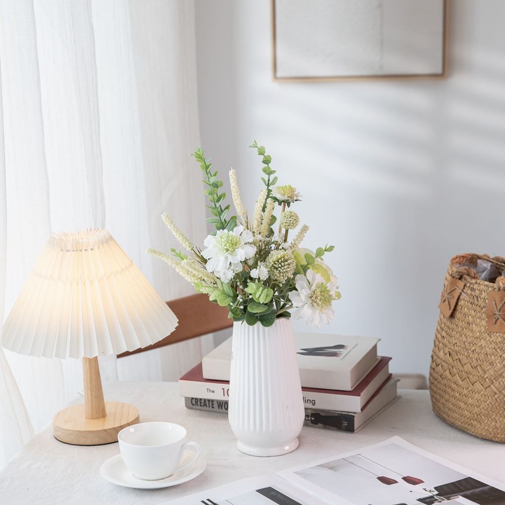 墙挂阿加莎牡丹手札仿真花厂家家居装饰设计手捧花束墙饰01188