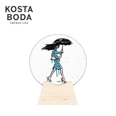 二折 Kosta Boda 瑞典手工水晶工艺品创意家居装饰 商务礼品