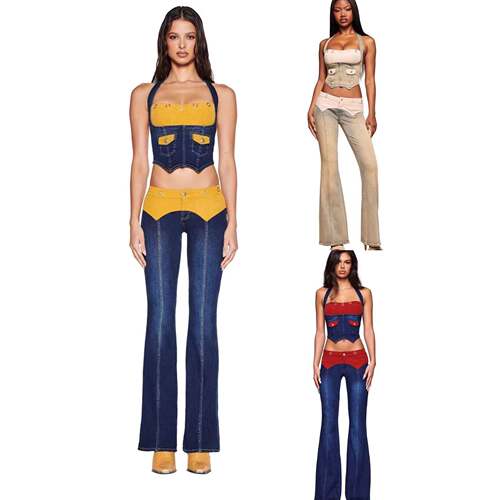 TOMMIE CORSET DARK WASH RUBY