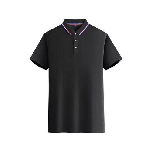 Men Polo Shirt 4 Casual Sleeve Tee Button Collar Striped