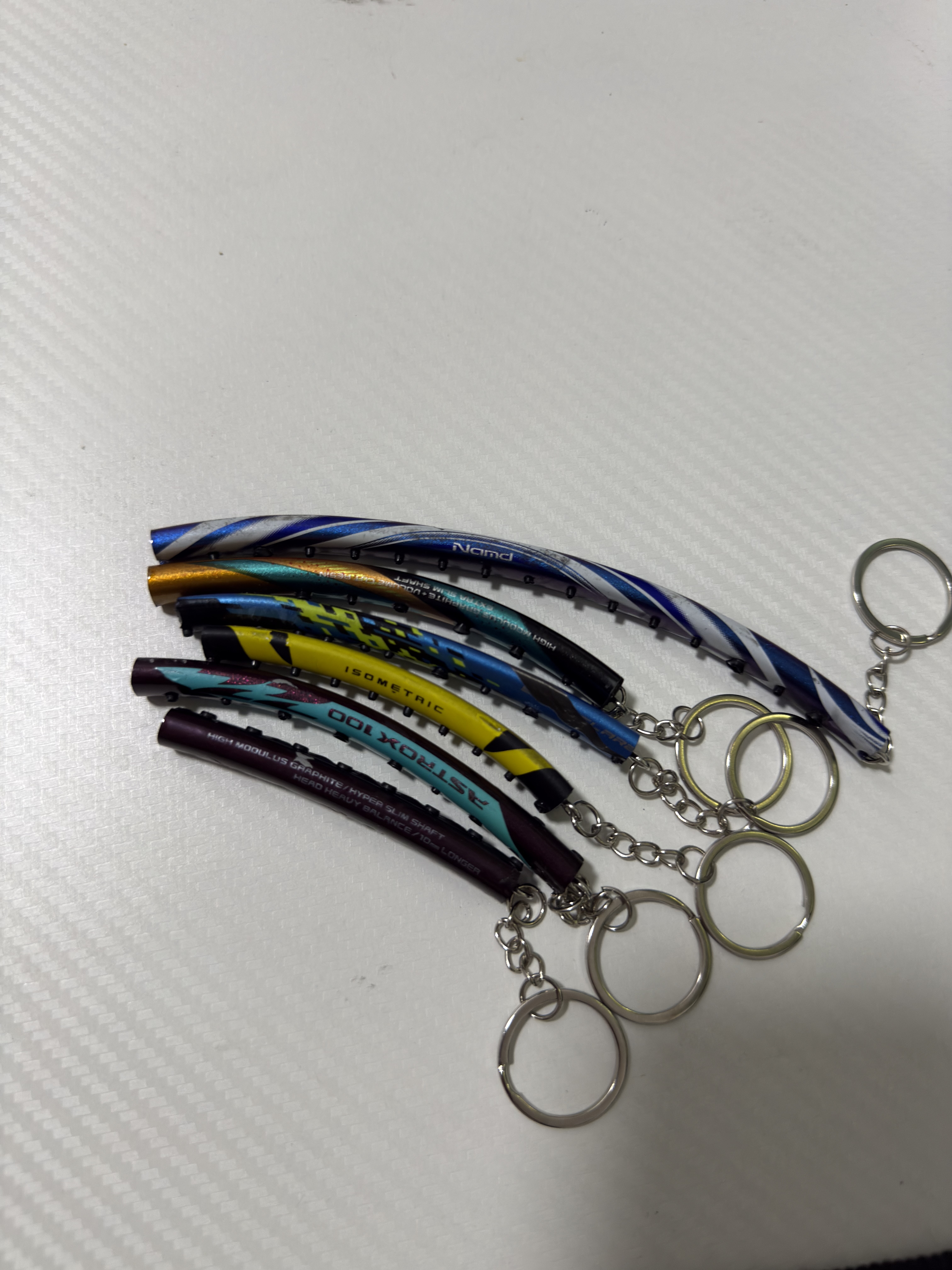 羽毛球拍钥匙扣挂件diy手工球包挂件成品羽球周边三大厂高端系列
