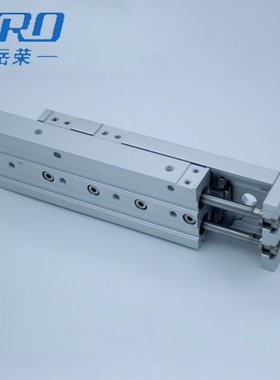 岳荣滑台气缸mxs12-10-20-30-40-50-75/MXS12L-100AS双轴气动滑台