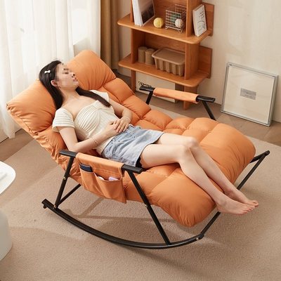 双人懒人沙发摇摇椅躺椅成人可睡觉沙发椅阳台摇椅2025新款休闲椅
