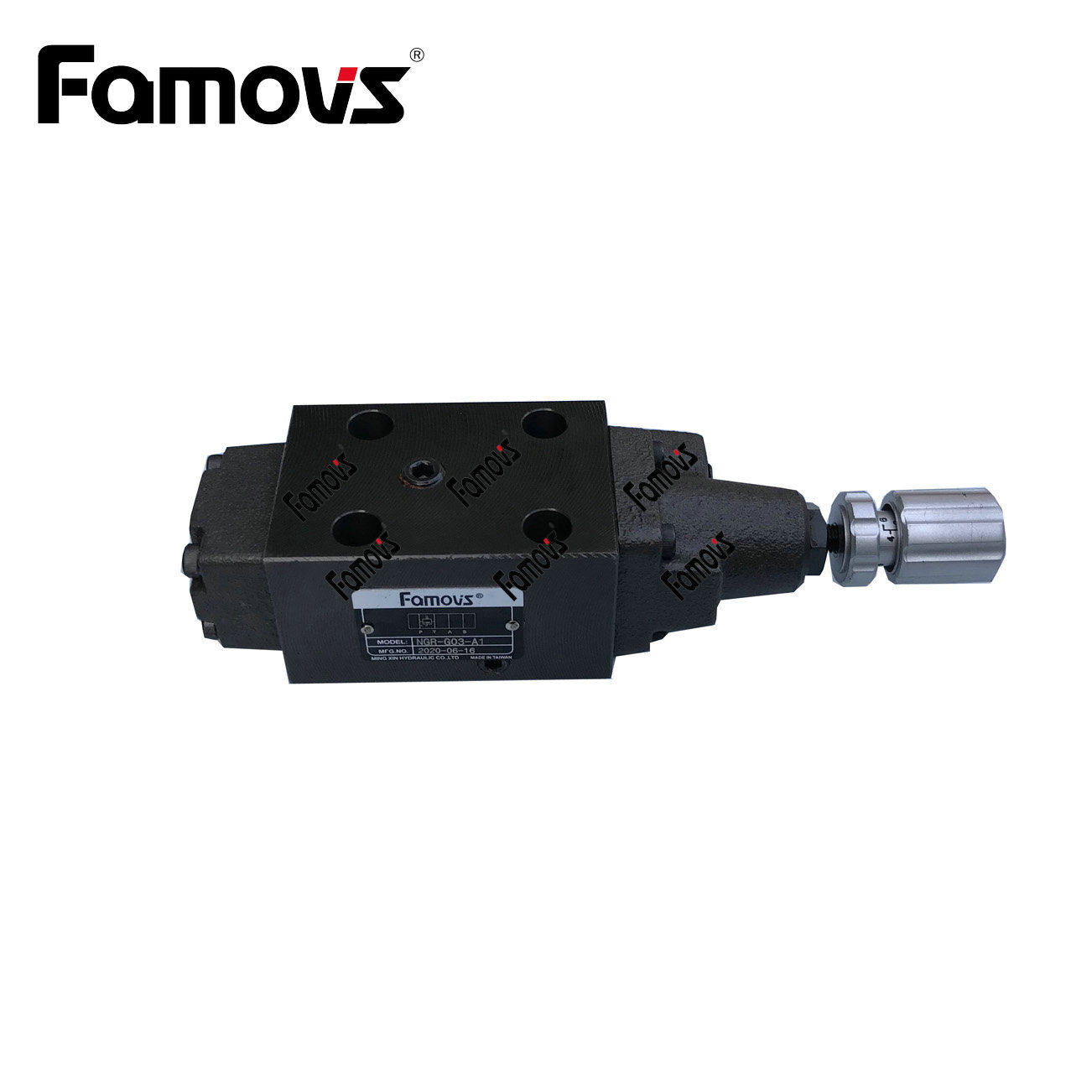 NGR-G03-A2-E-K明欣Famovs台湾配重阀机床主轴停电防止下坠