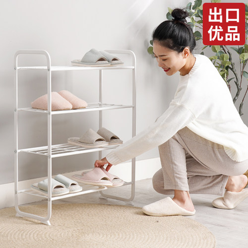 简易鞋架收纳鞋柜室内现代多层大容量轻便玄关收纳架植物架子