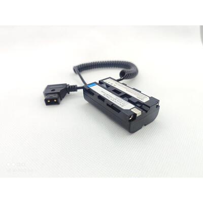爆款工厂直售SmallHD702显示器电源线NP-F550/NP-F570/970假电池