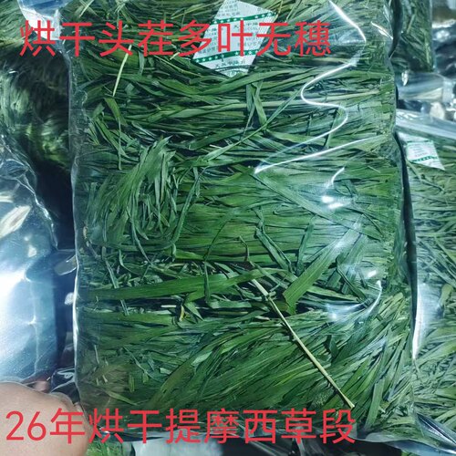 26年烘干提摩西草段兔兔主草荷兰猪干草前期多叶嫩草甘肃北提摩西