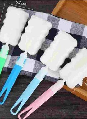 户外洗杯子神器洗杯刷水杯茶渍小刷子奶瓶涮子清洁无死角海绵杯刷