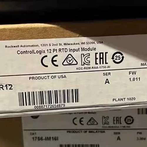1756-IR12 ControlLogix非隔离RTD输入