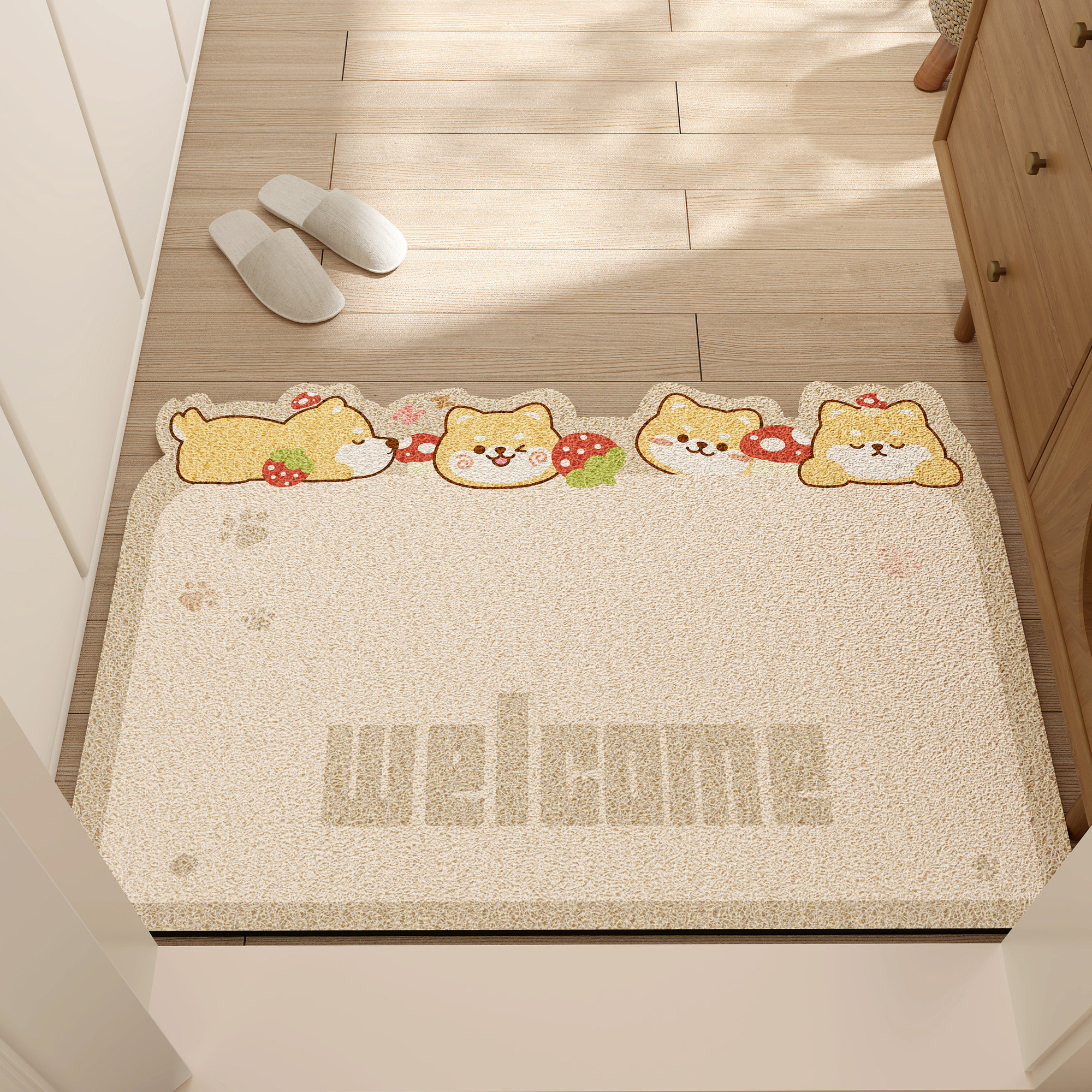 入户门地垫门口进门地毯可裁剪防滑耐脏耐磨脚垫家用进门丝圈地垫