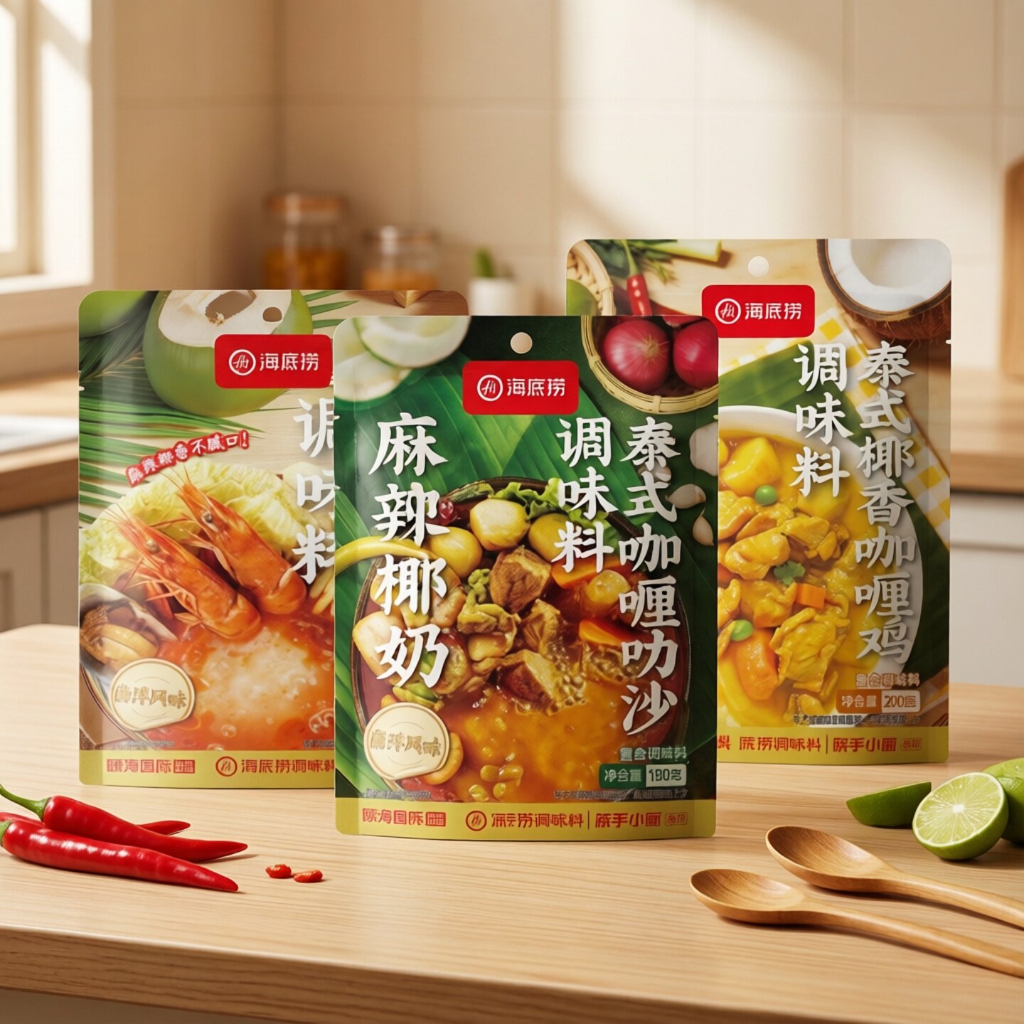 海底捞南洋风味火锅底料椰香咖喱